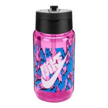 Пляшка Nike TR RENEW RECHARGE STRAW BOTTLE 16 OZ рожевий, чорний, білий Уні 437 мл Nike